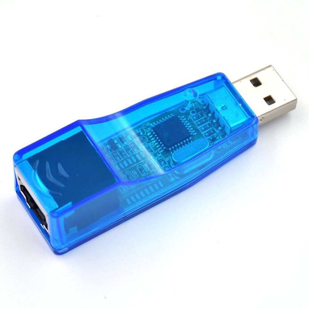 USB 2.0 To LAN RJ45 Ethernet Network Card Adapter Full-speed USB device For PC 10/100Mbps
