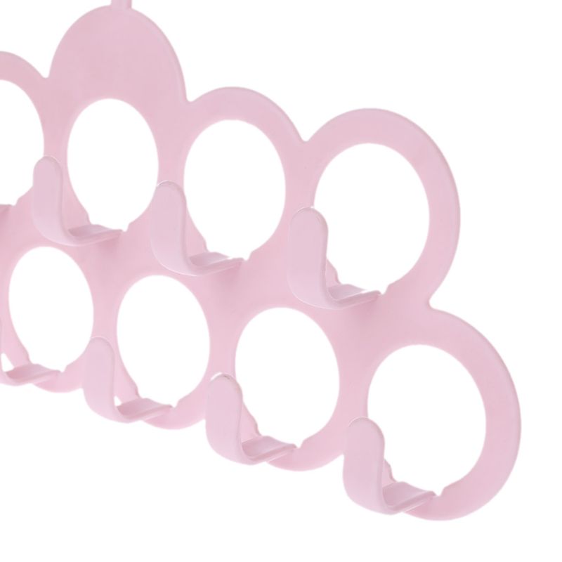 11Holes Clothes Tie Belt Shawl Scarf Hanger Display Holder Closet Organizer Hook