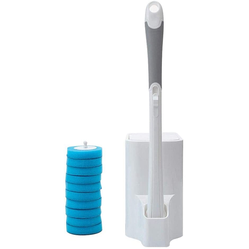 Wc Schoonmaken Stok Wegwerp Toiletborstel En Houder, Met Cleaning Vervanging Cores, Voor Badkamer Wc Schoonmaken: Default Title