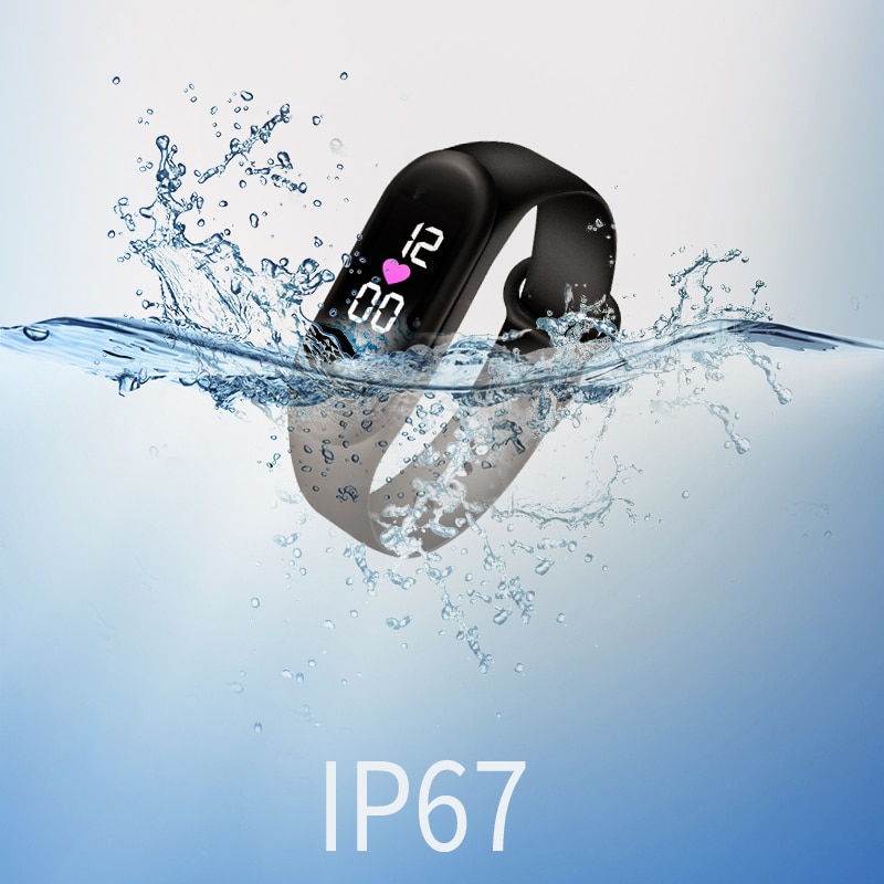 Reloj sencillo deportivo para hombre y mujer, reloj LED rectangular, reloj Digital electrónico resistente al agua para hombre y mujer, reloj Digital para parejas