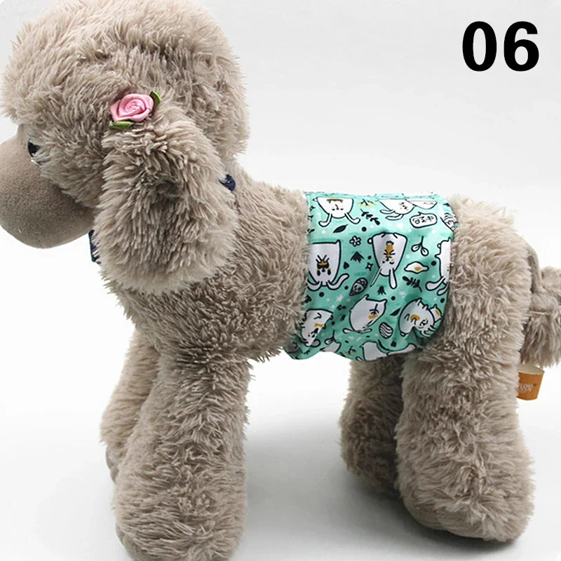 Wasbare mannelijke hond herbruikbare fysiologische broek sanitair ondergoed buikomslagband katoenen luier voor grote kleine middelgrote hond: XL / YELLOW