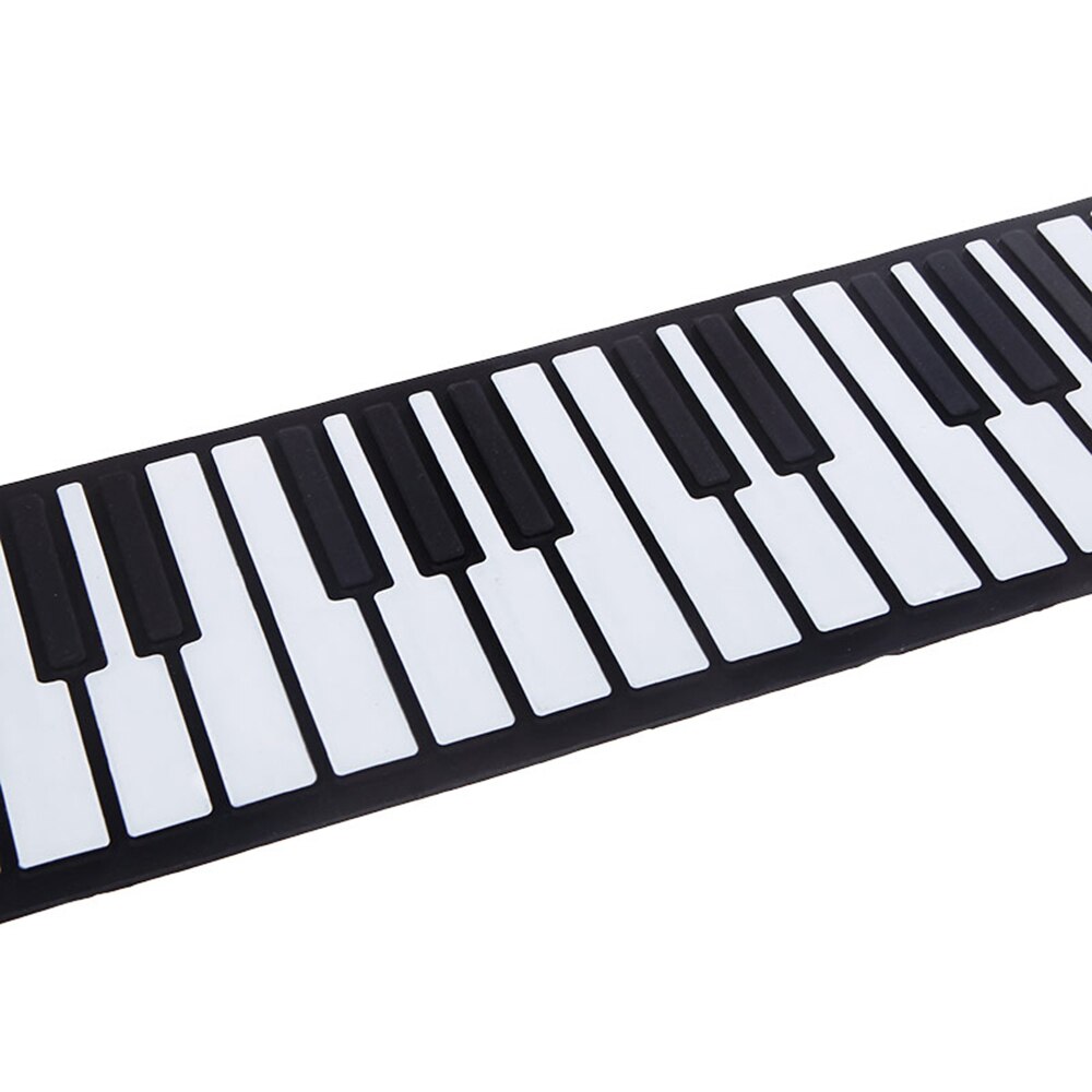 USB 88 Keys MIDI Roll up Electronic Piano Keyboard Silicone Flexible Electronic Organ