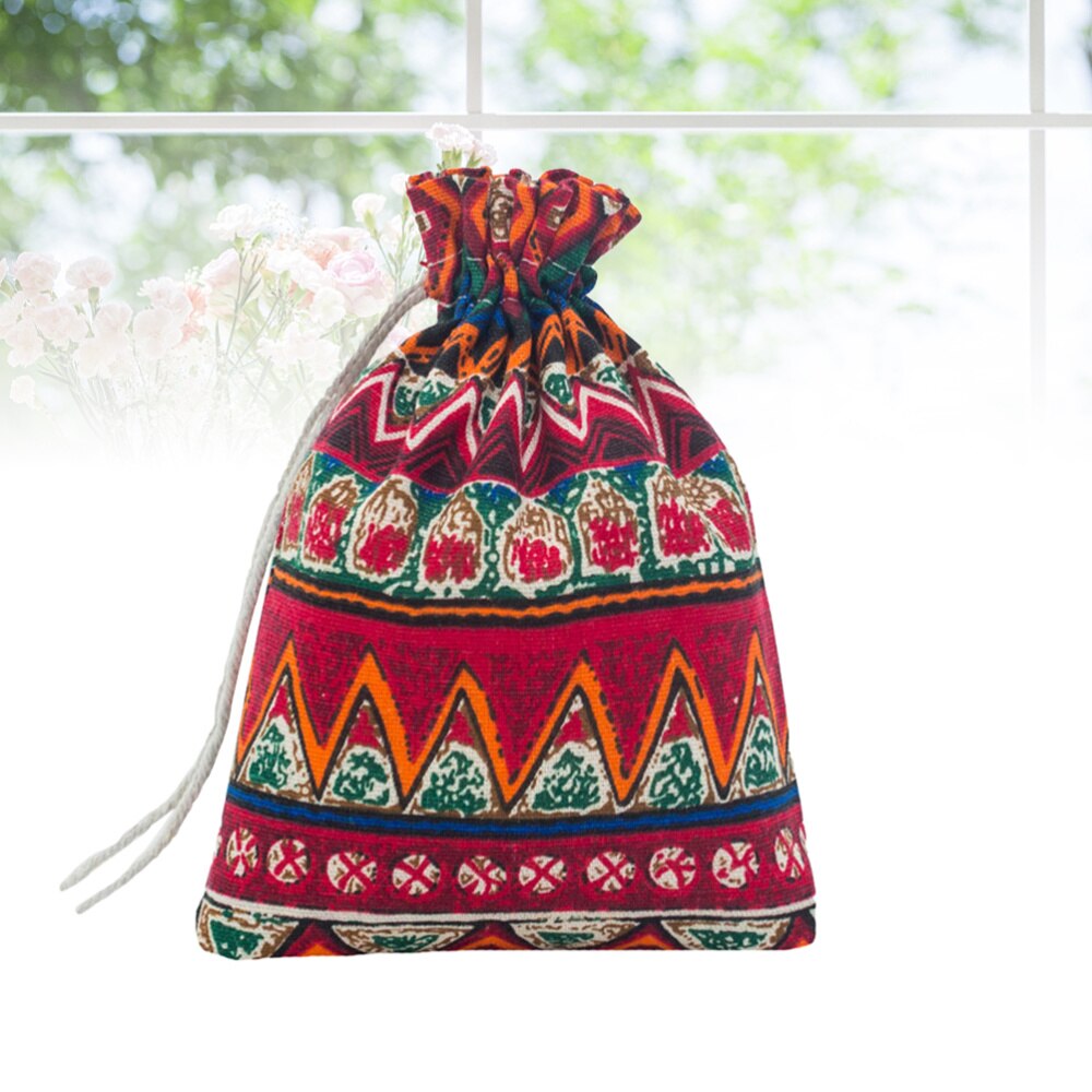 1 pc opbergzakken, kleine lichtgewicht herbruikbare draagtas, opbergzak met trekkoord, opbergzakje voor armbandjes en snoepjes: Default Title