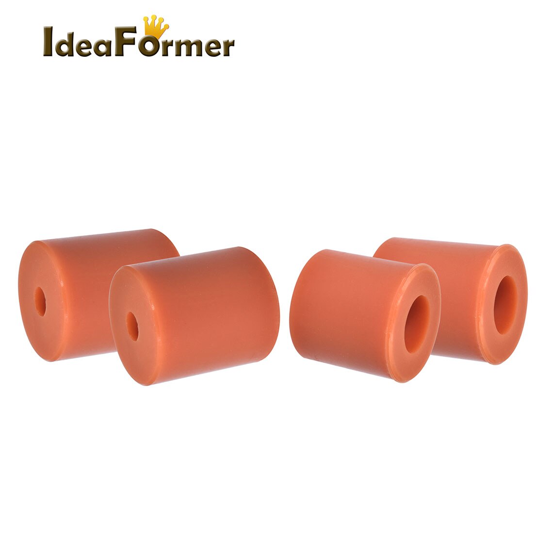 Il letto caldo del distanziatore solido ad alta temperatura del Silicone delle parti della stampante 3D che livella la colonna 3pcs lungo + 1PC corto per il Ender-3 CR10S/di CR-10