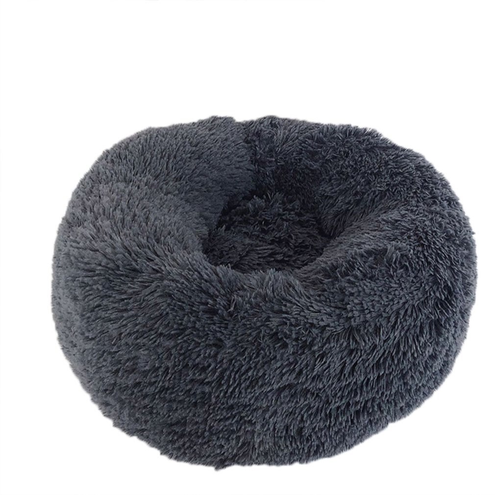 Pluche Kat Bed Huis Zachte Lange Pluche Beste Hond Bed Voor Honden Producten Nest Winter Warme Slaapzak Kat Huisdier bed Mat Kat Huis