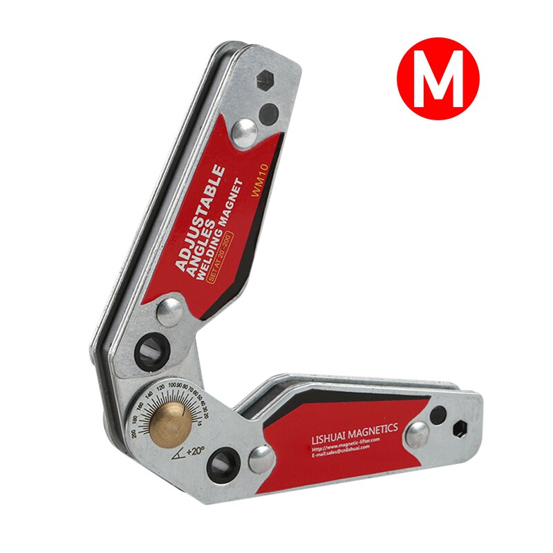 Adjustable WM10 Magnetic Welding Corner Holder Positioner Soldering Locator For Welding Angles Magnetic Welding Magnet Holder