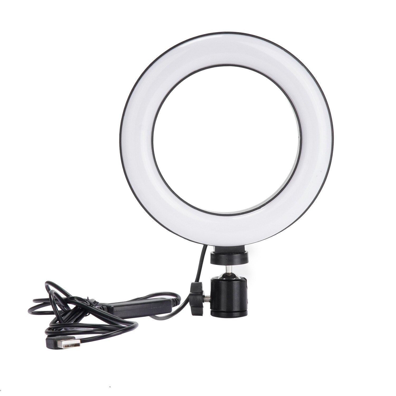 Fotopal 6/10 inch Dimmable Cold Warm 3 Colors LED Studio Camera Ring Light Makeup Lamp Photo Phone Video Light Lamp With Tripods