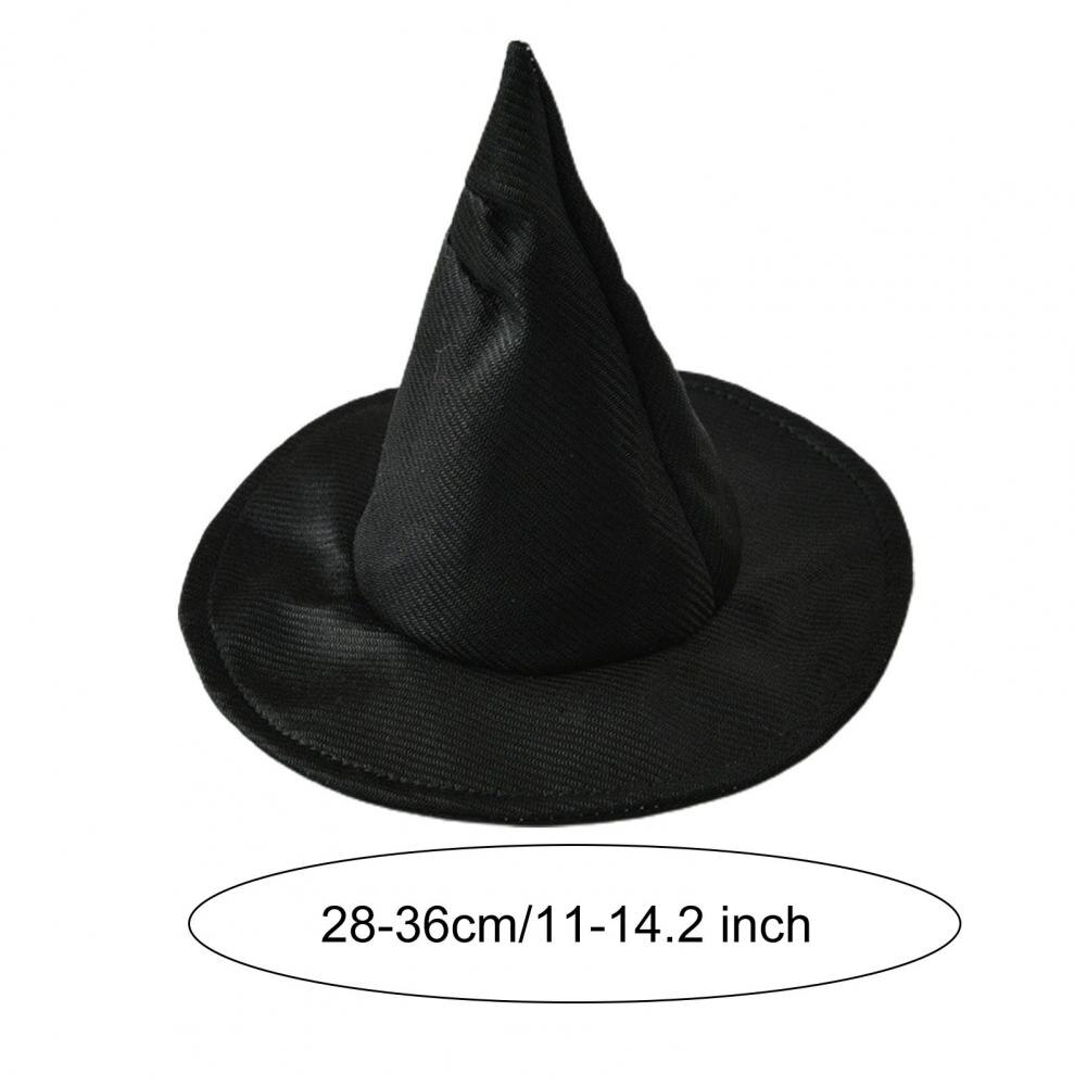 Sombrero de Navidad para Halloween, disfraz de Mascota para gato, perro, cachorro, gato, bruja, mago, sombrero de Halloween, suministro de perro y gato