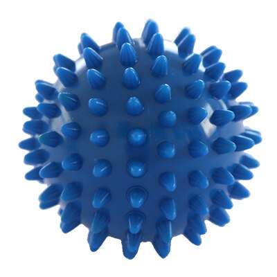 Maxairms Fitness PVC Hand Massage Ball PVC Soles Hedgehog Sensory Training Grip the Ball Portable Physiotherapy Ball: Sky Blue