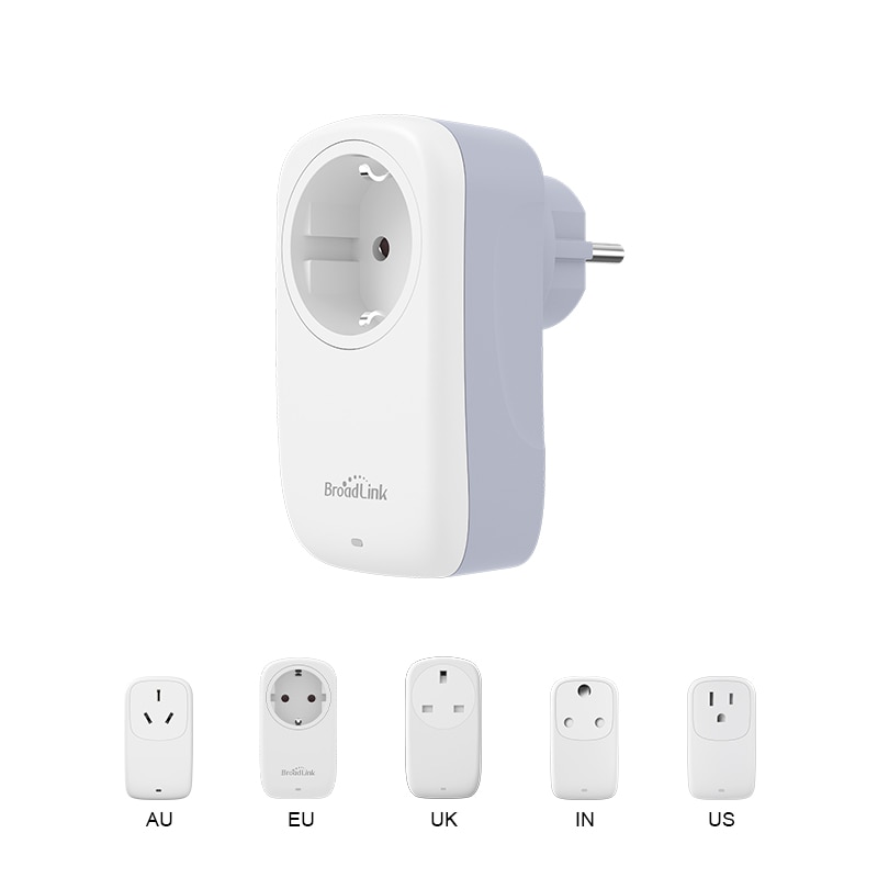 Broadlink SP4 Wifi Smart Plug Socket Werkt Met Alexa, Google Thuis, Siri, Ifttt