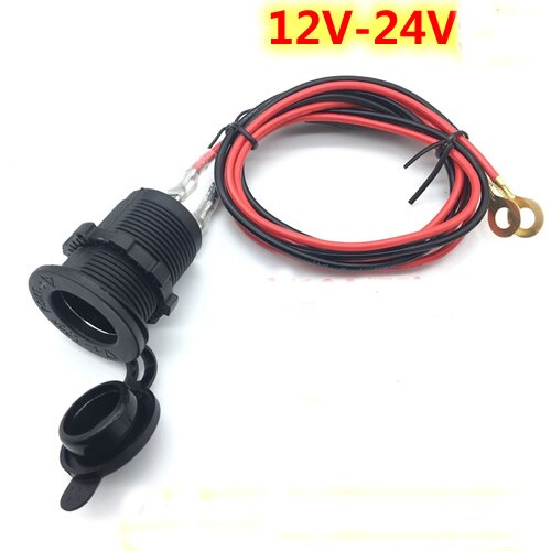 1 Uds. Enchufe de fuente de Carga de coche madre de alta potencia para coche 12 V-24 V Accesorios de instalación modificados para la cabeza del enchufe del coche