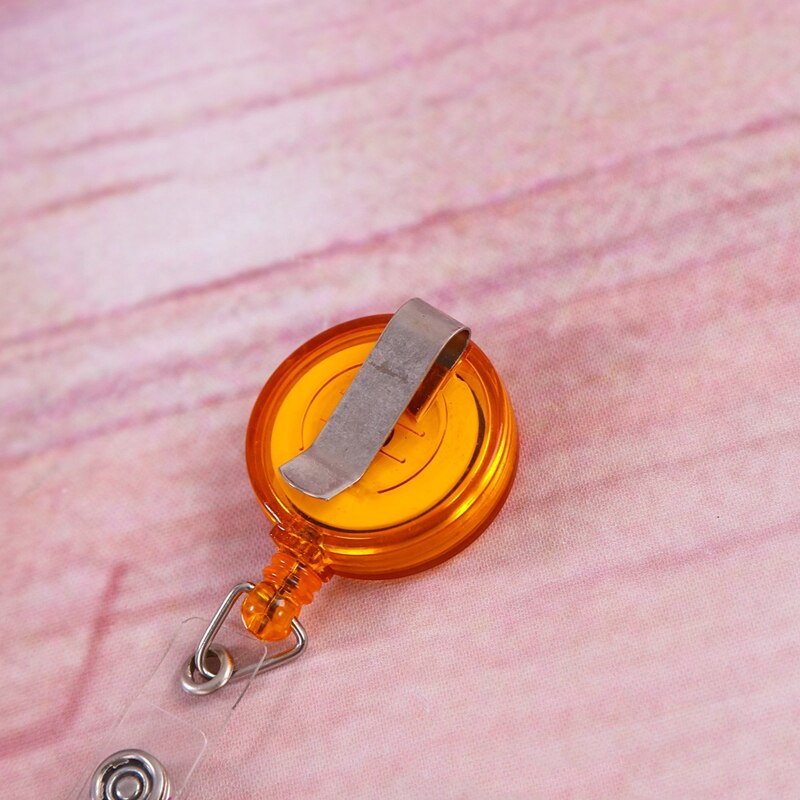 Work Card Student ID Card Holder Work Badge Card PU Card Case Card Holder with Retractable Badge Clip