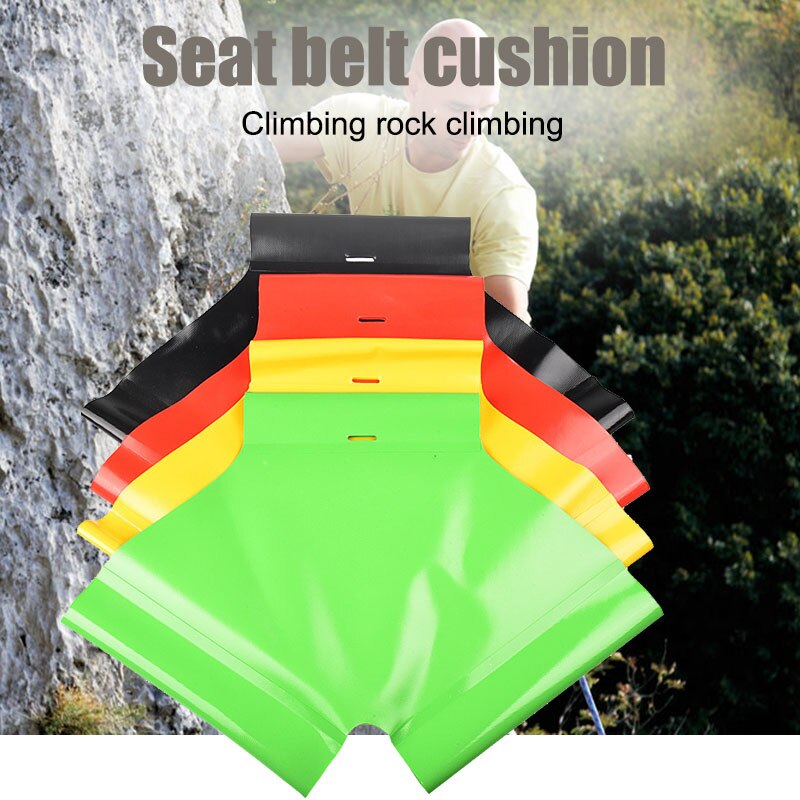 Durable Climbing Seat Belt Cushion Harness Sit for Canyoning Wading Rappelling Multifunctional SEC88