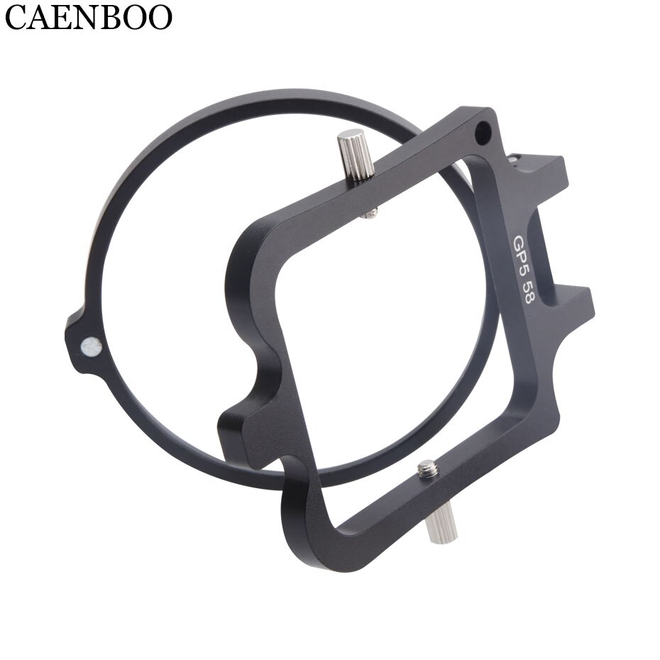 CAENBOO filtros de objetivo de cámara de acción Go Pro Hero 5 6 Color rojo buceo submarino filtro Circular para GoPro Hero5/6 negro 58mm