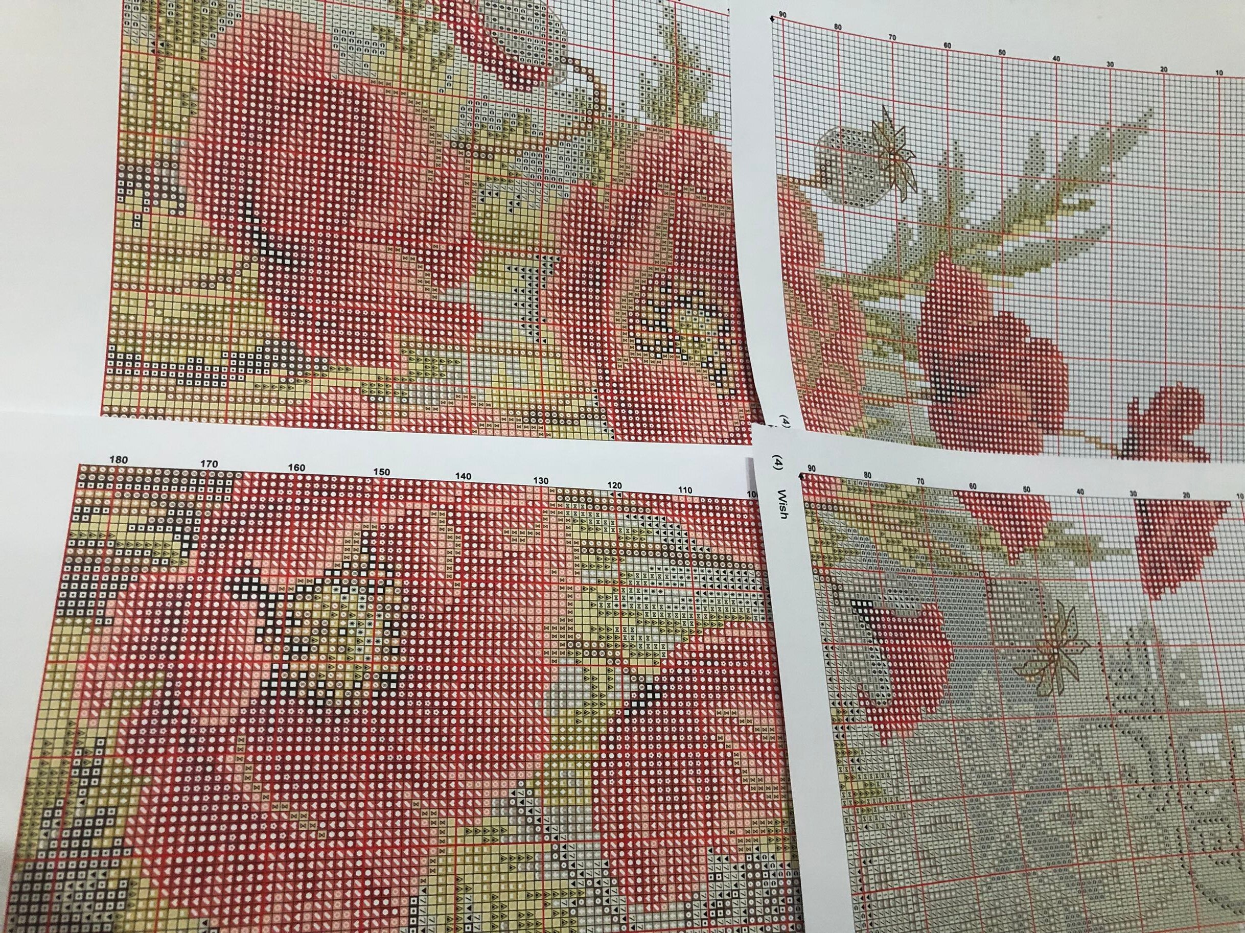 14/16/18/27/28 Beautiful Counted Cross Stitch Kit Abstraction Beauty and Grape Woman A10232