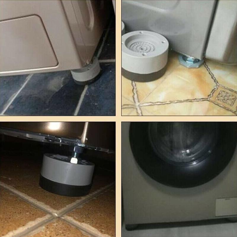 Anti-slip And Noise-Reducing Washing Machine Feet Vibration Floor Dryer Slip Heavy Pr Duty Non Pads U0N1 Antivibration Furn U5I2