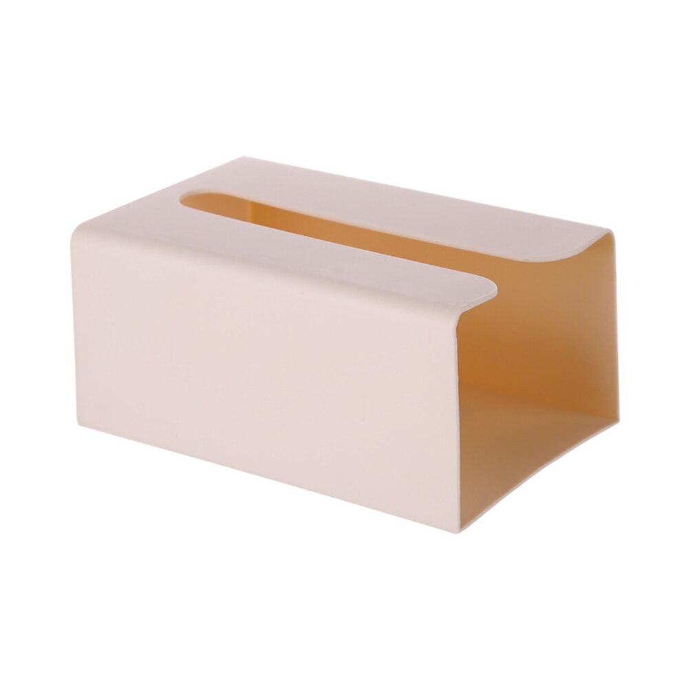 Wall Mounted Tissue Box Self Adhesive Tissue Box Napkin Holder Garbage Dispenser Paper Organizer Kitchen Hanging Rack Storage: 03
