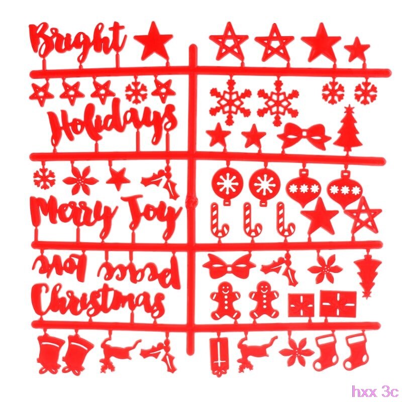 Kerst Voelde Bord Plastic Letters Voor Vilt Letters Board Voor Bord