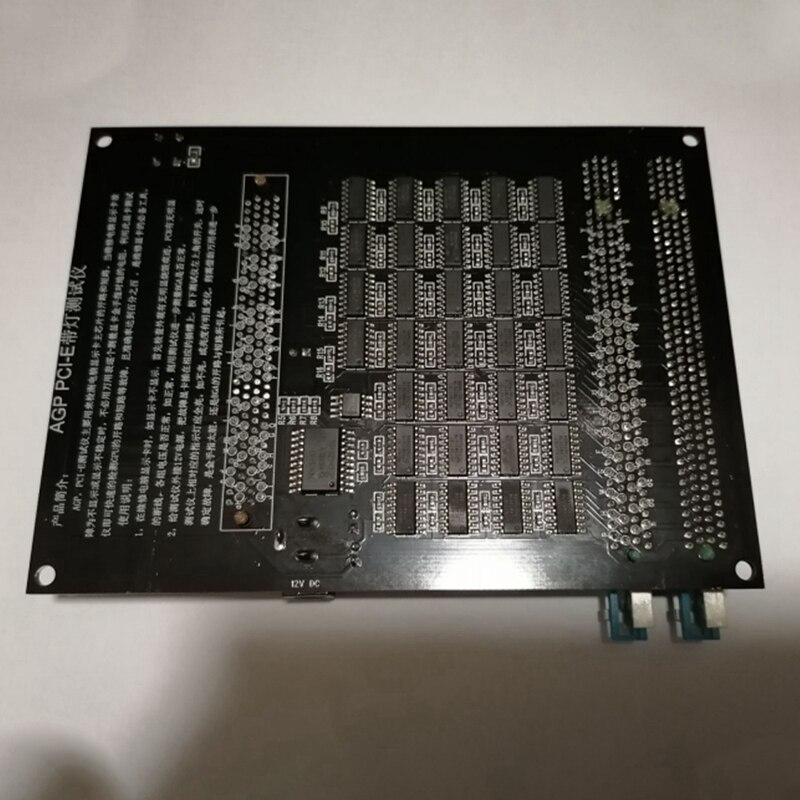 PC AGP PCI-E X16 Dual-Zweck Steckdose Tester Anzeige bild Video Karte Prüfer Tester bild Karte diagnostizieren Werkzeug