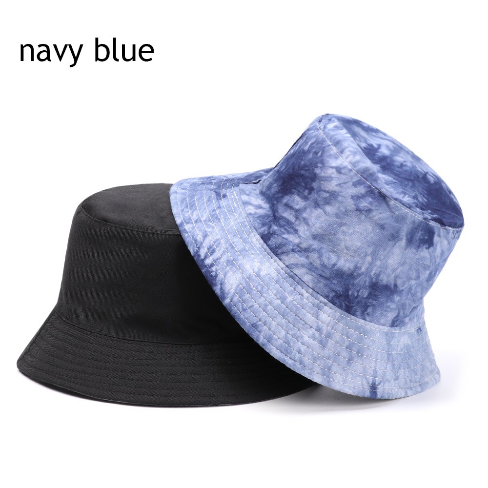 Canvas Foldable Double-Sided Fisherman Cap Women Men Outdoor Sunscreen Hat Coconut Bucket Hat: 5