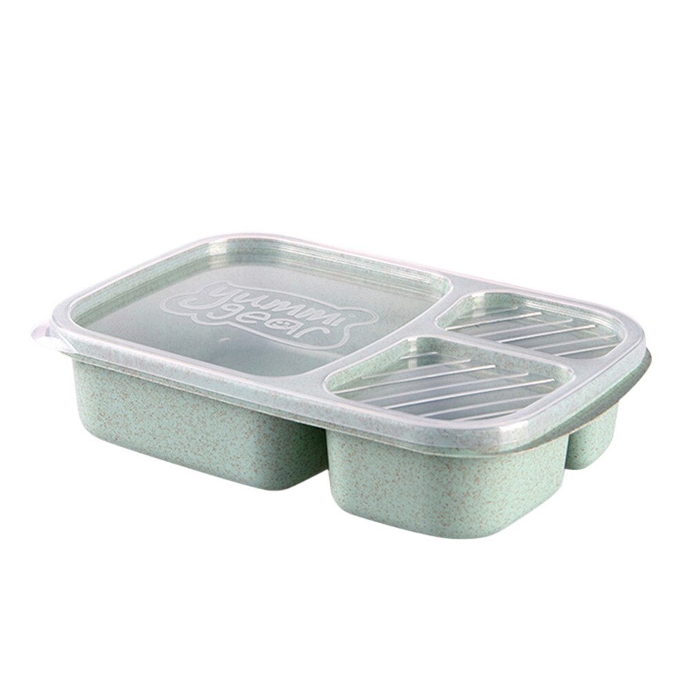 Lunch Box Microwave Bento Lunch Box Picnic Food Fruit Container Storage Box For Kids Adult Lunch Container