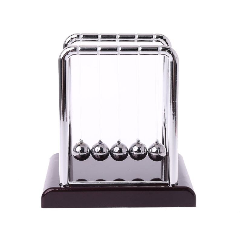 Balancier de newton&#39;s Ball en acier, jouet de bureau, pendule amusant, en physique, fournitures scolaires,