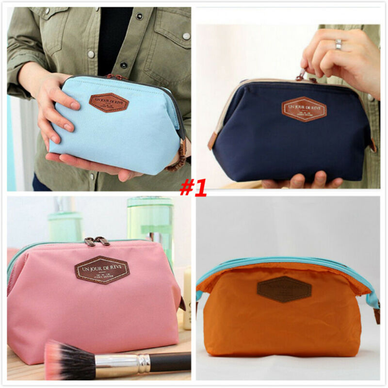 Neceser de viaje para mujer, maquillaje, bolsa de cosméticos, bolso de mano, monederos, estuche cosmético, Mini organizador de maquillaje