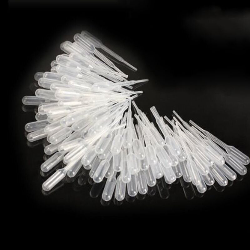 500 peças 0.2 ml capacidade de pipetas descartáveis de transferência graduada pipetas conta-gotas polietileno