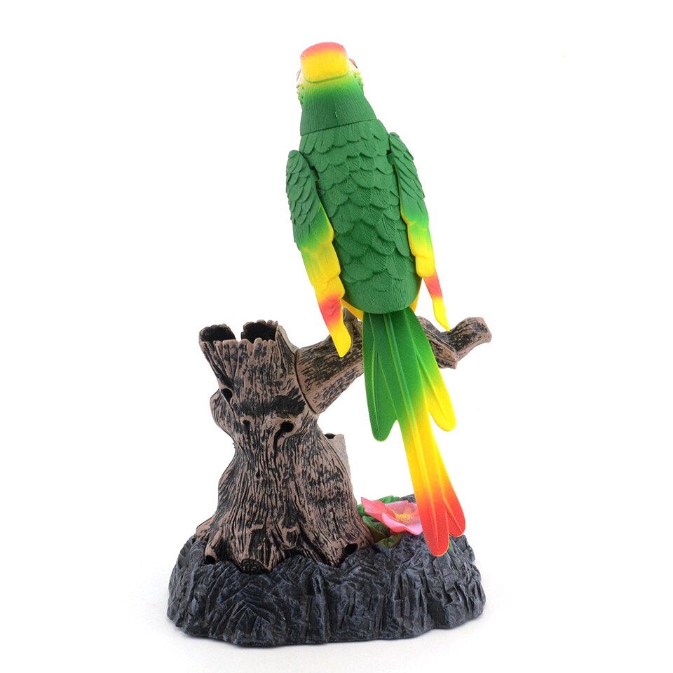 Leuke Robot Elektronische Praten Vogel Huisdieren Speelgoed Bewegende En Geluid Opnemen Spreken Papegaai Praten Speelgoed Voor Kinderen