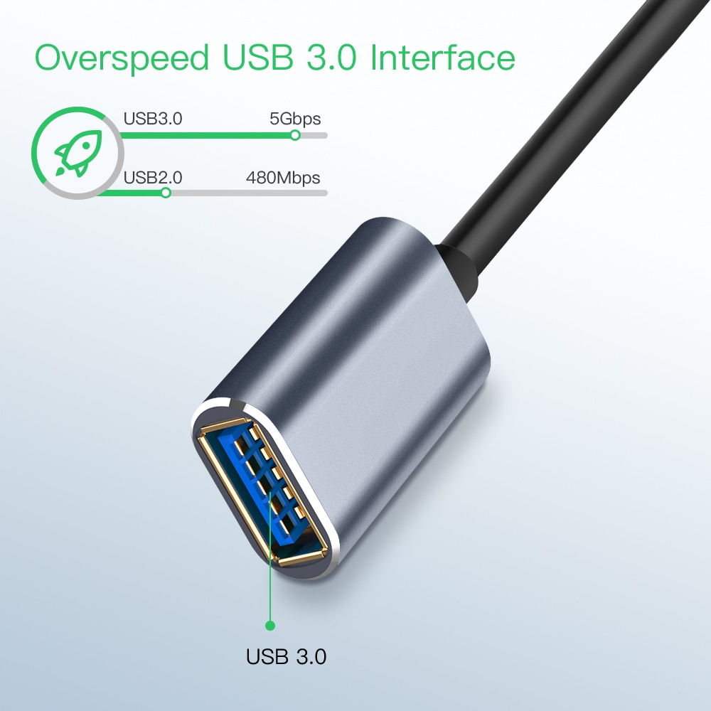 USB 3.0 Cable USB3.0 Extension Extender Male To Female Cabo USB Data Cables For PC Keyboard Printer Camera Mouse Game Controller