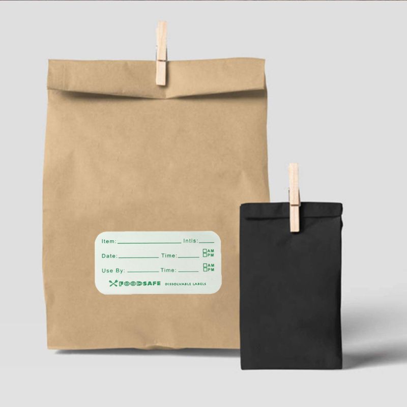 250pcs/roll Kitchen Food Storage Labels Refrigerator Freezer Adhesive Sticker M68E