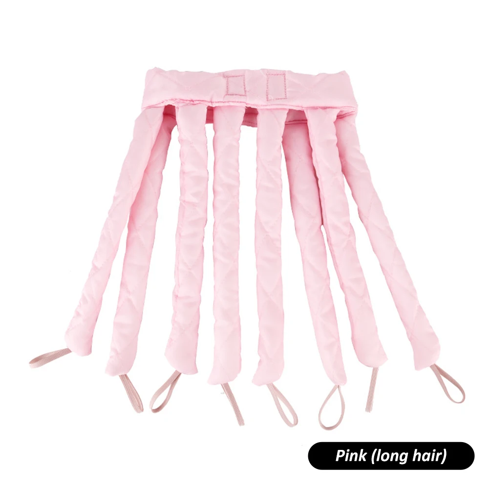 1pc Heatless Haar Curler Krake kräuseln Rollen Weiche Eisstockschießen Stange Stirnband Faul Schlafen Schaum Locken Welle Styling Werkzeuge: Gelb