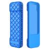 Voor Apple TV (4th Gen) siri Afstandsbediening Anti Slip Siliconen Case Cover Huid Afstandsbediening Protector voor tv afstandsbediening: Blue