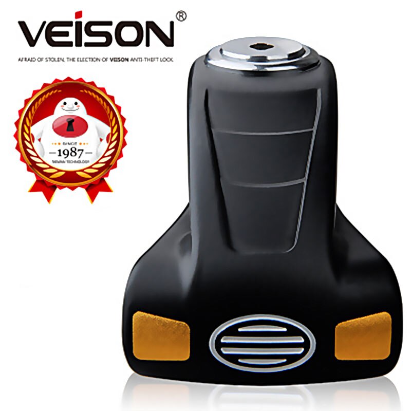 Veison-trava de segurança para disco de freio de bicicleta, antifurto, scooter, rotor, motocicleta, à prova d&#39;água, cadeado, segurança, motocicleta