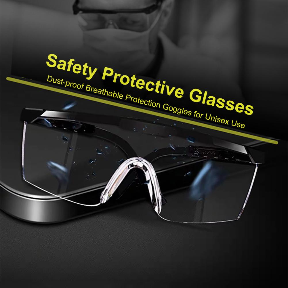 Protective Glasses Dust-proof Breathable Anti-Splash Impact-Resistant For Doctor Laboratory Woodworking Welding Safety Glasses