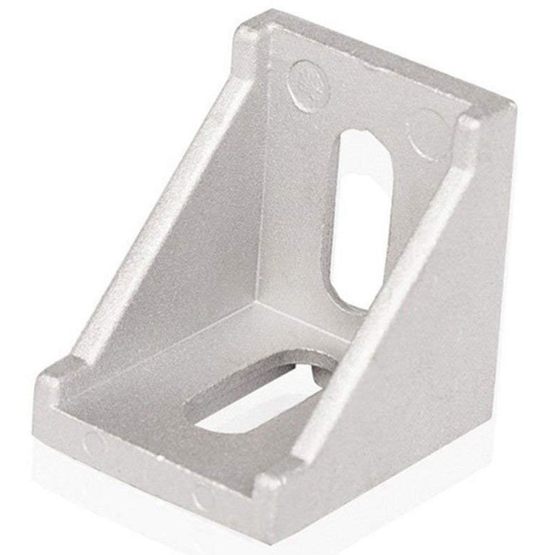 Cnim-sarjan alumiiniprofiililiitinsarja , 20 kpl kulmakiinnike ,40 kpl  m5 x 10mm t-uramutterit , 40 kpl  m5 x 10mm kuusiohylsy