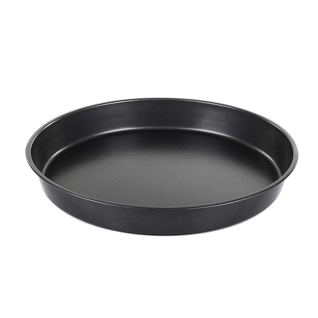 Premium Non-stick Pizza Pan Bakvormen Carbon Staal Pizza Plaat Ronde Diepe Schotel Pizza Pan Tray Mold Mould Bakken gereedschap: NO.4