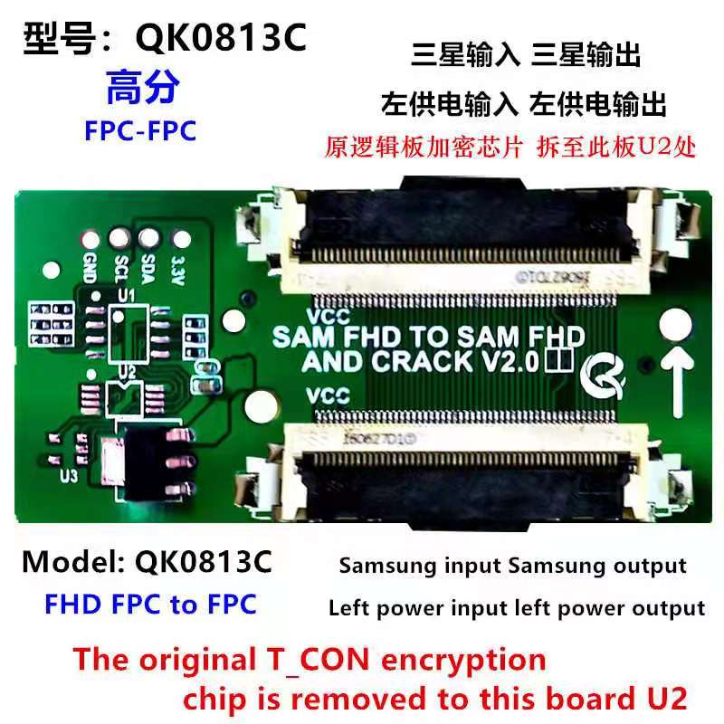 HD Panel LVDS Adapter Board | LG HD LCD Screen 30P LVDS 30 pin HD LVDS SONY KLV-32R402 Main Board Signal to HD FHD