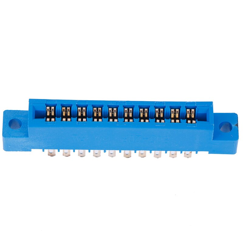 Vendita calda 1PC serie 805 3.96mm passo PCB Slot scheda di saldatura connettori bordo 8-72 Pin 16 stili