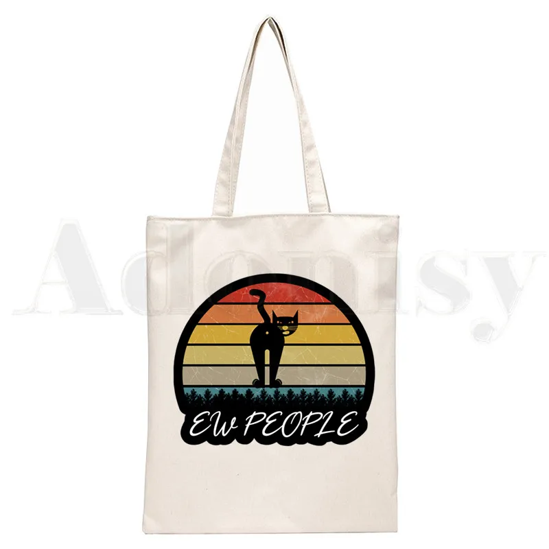 Ew Mensen Kat Handtassen Schoudertassen Casual Winkelen Meisjes Handtas Vrouwen Elegante Canvas Tas: green