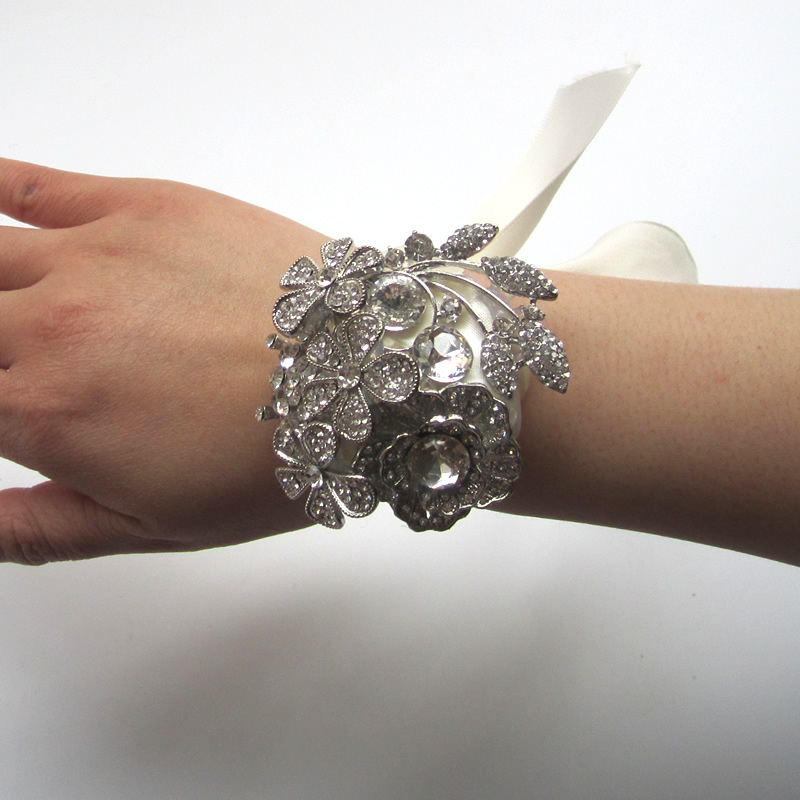 Rode Tartan Handgemaakte Bloem Reversspeld, Knoopsgat, Corsage