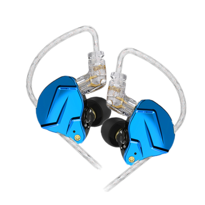 KZ ZSN PRO X 1BA 1DD Hybrid Drive HIFI Metal In Ear Earphone Sport Noise Cancelling Earbud Headset KZ ZAX ZSX AS16 ZSNPROX: black