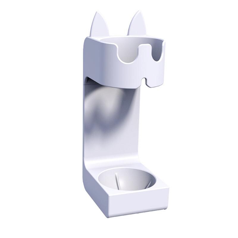 Electric Toothbrush Holder Free Punching Wall-mounted Suction Wall Bathroom Shelf Bathroom Dental Storage Shelf Accessories: type3-1