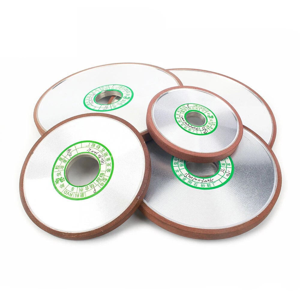125mm Diamond Grinding Wheel Parallel Grinder Disc For Mill Sharpening Tungsten Steel Carbide Rotary Abrasive Tools 1pc