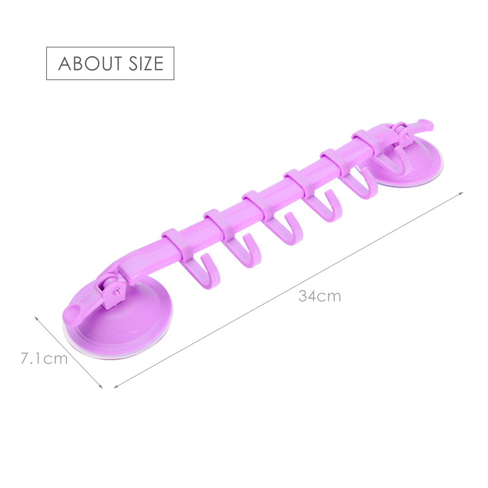 6 in 1 Hanger For Heated Towel Radiator Rail Clothes Hanger Bath Hook Holder Percha Plegable Scarf Hanger Rack