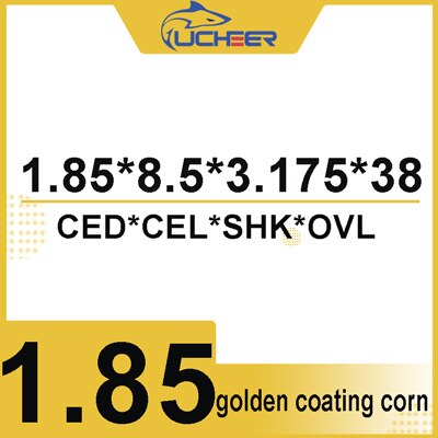 Ujoy 1 pièces maïs fraise étain revêtement CNC carbure tungstène routeur bits coupe PCB fin fraise machine de gravure