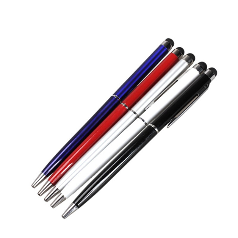 10Pcs 2 in 1 penna a sfera con inchiostro Gel stilo Touchscreen per iPhone 4 4s iPad SUB vendita