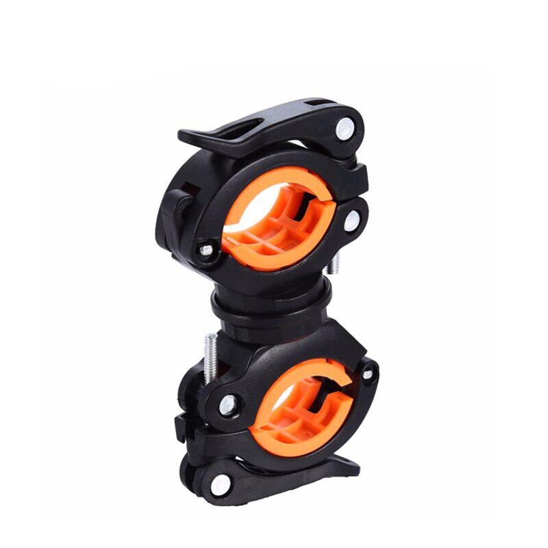 360 grad Drehung Einstellbar Fahrrad Vorderseite Lampe Halterung Taschenlampe Halfter Fahrrad Lenker schnell Freisetzung Licht Halterung Klemme Clip