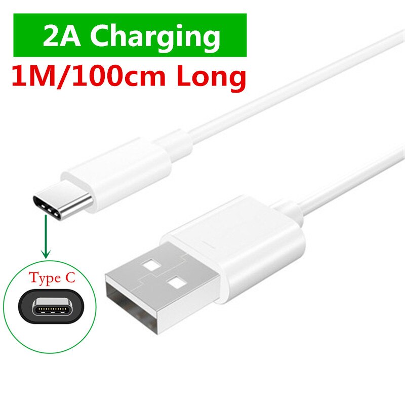 18w rápido usb carregador de carro para samsung m32 s20 realme gt 5a tipo c cabo carga rápida para huawei p40 honra 50 lite redmi nota 10 9: 2A Fast Type C Cable