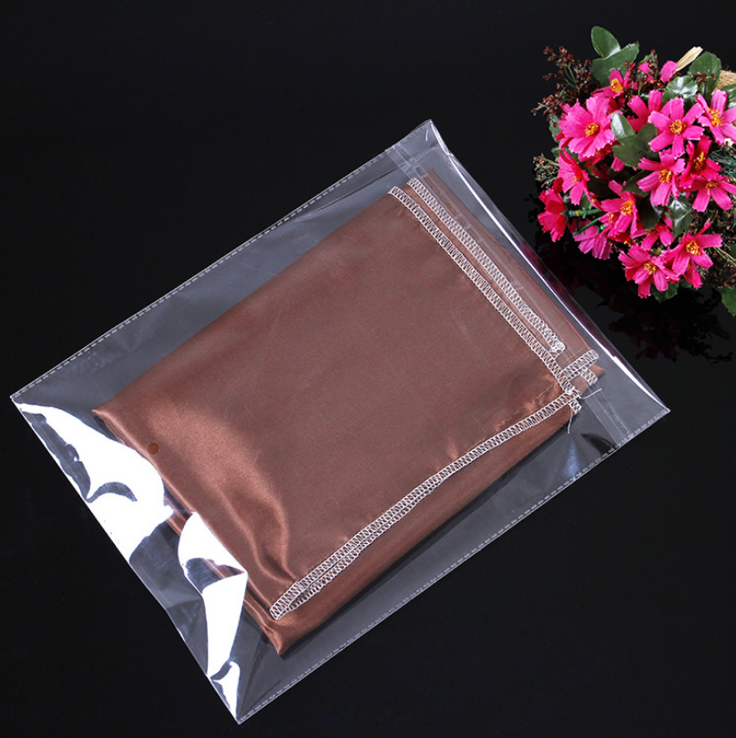 100pcs Plastic Thick Clear Transparent OPP Self Adhesive Seal Bag Resealable Poly Bags Bakery Cookie Cards Making OPP Bag